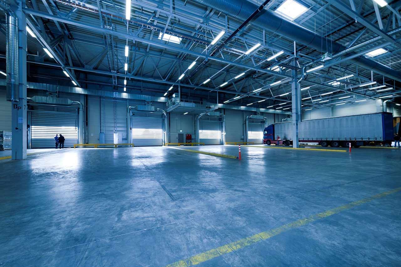 covering office, warehousing